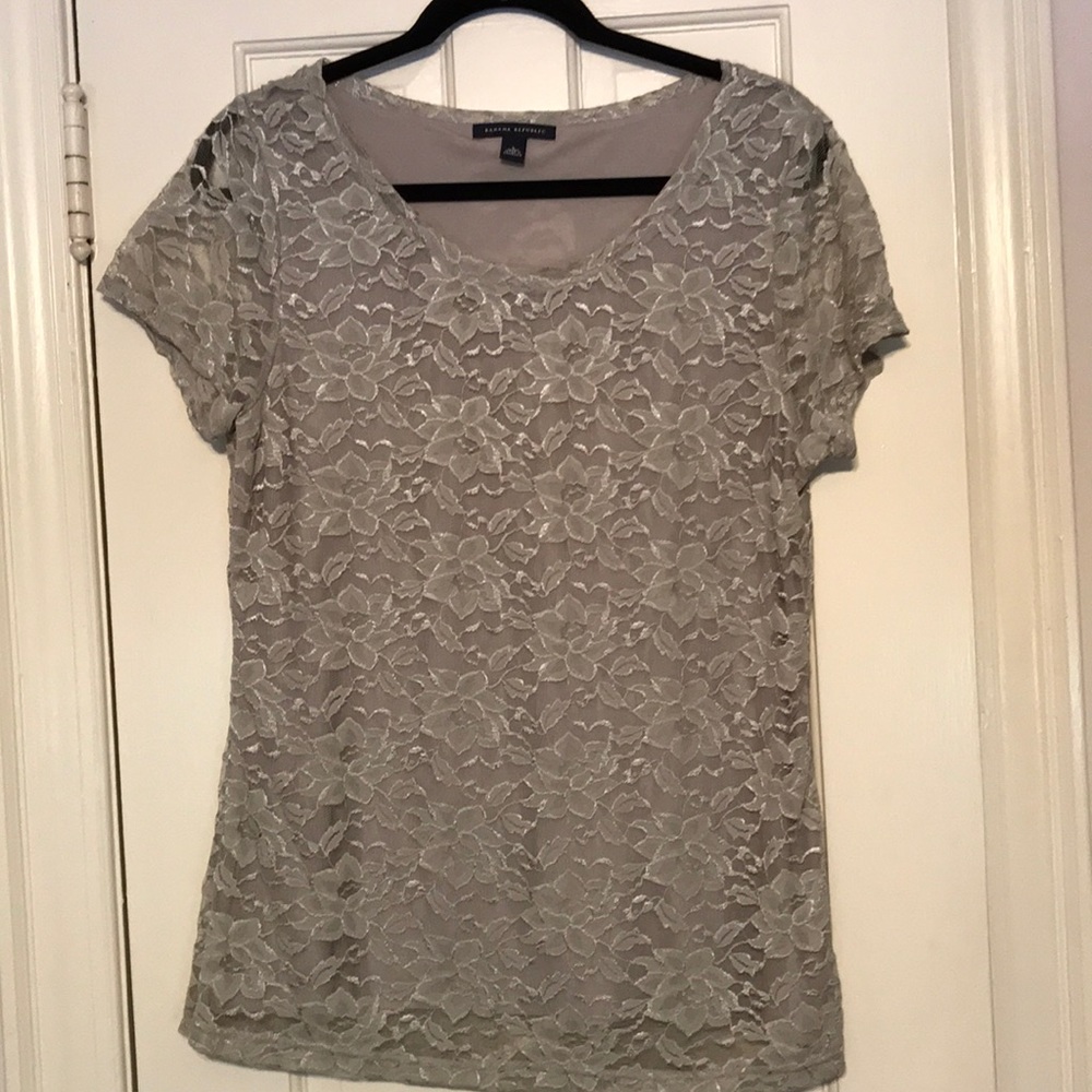 Lace tee